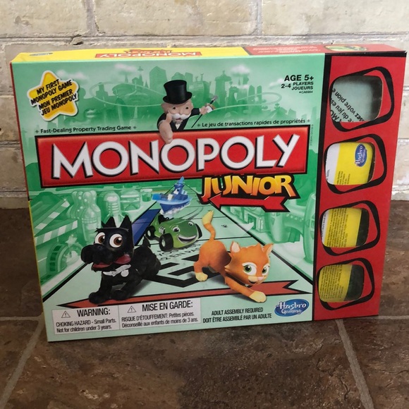 BOGO Monopoly Jr game - Picture 1 of 2